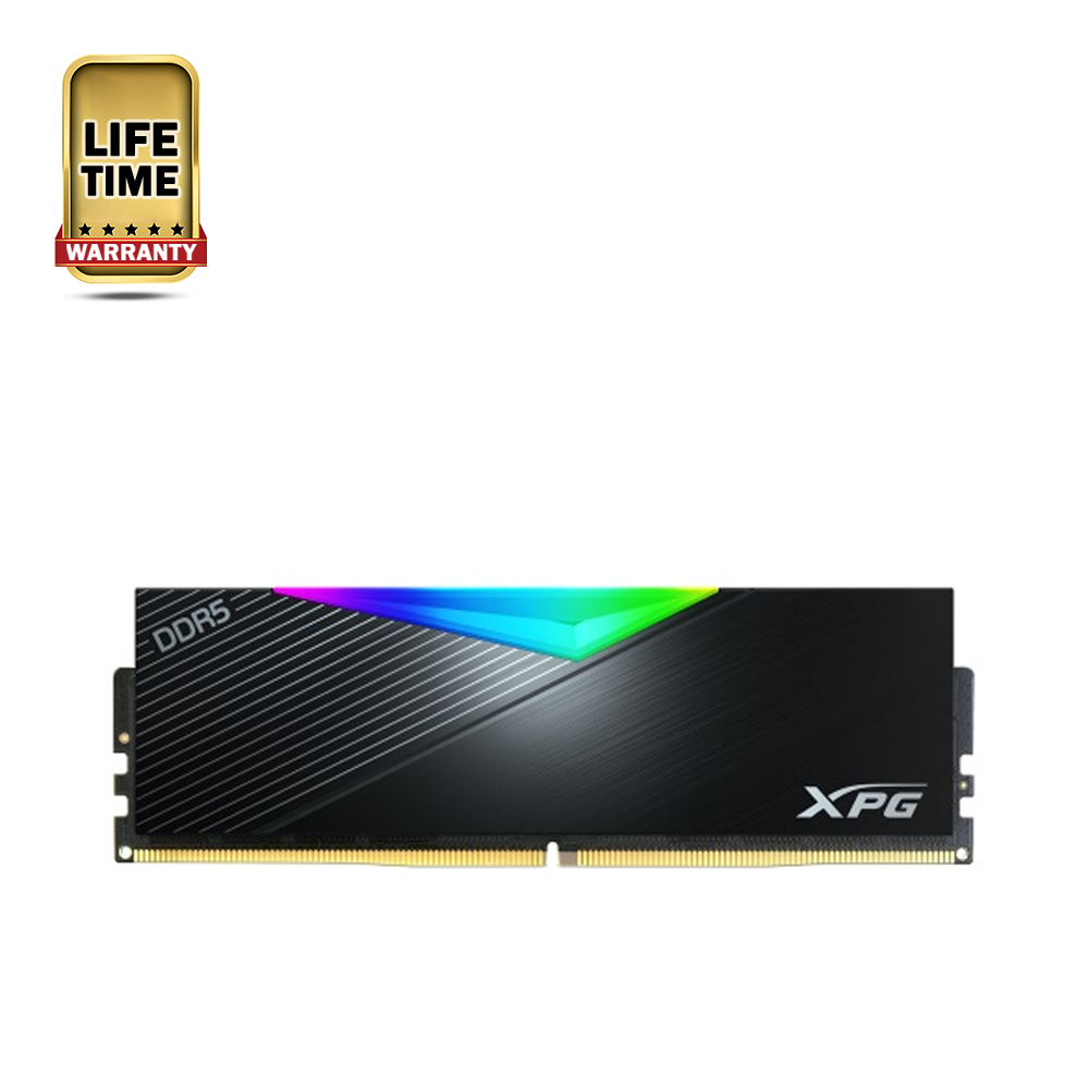 Adata XPG LANCER RGB DDR5 5200MHz Gaming Desktop RAM - 16GB Black
