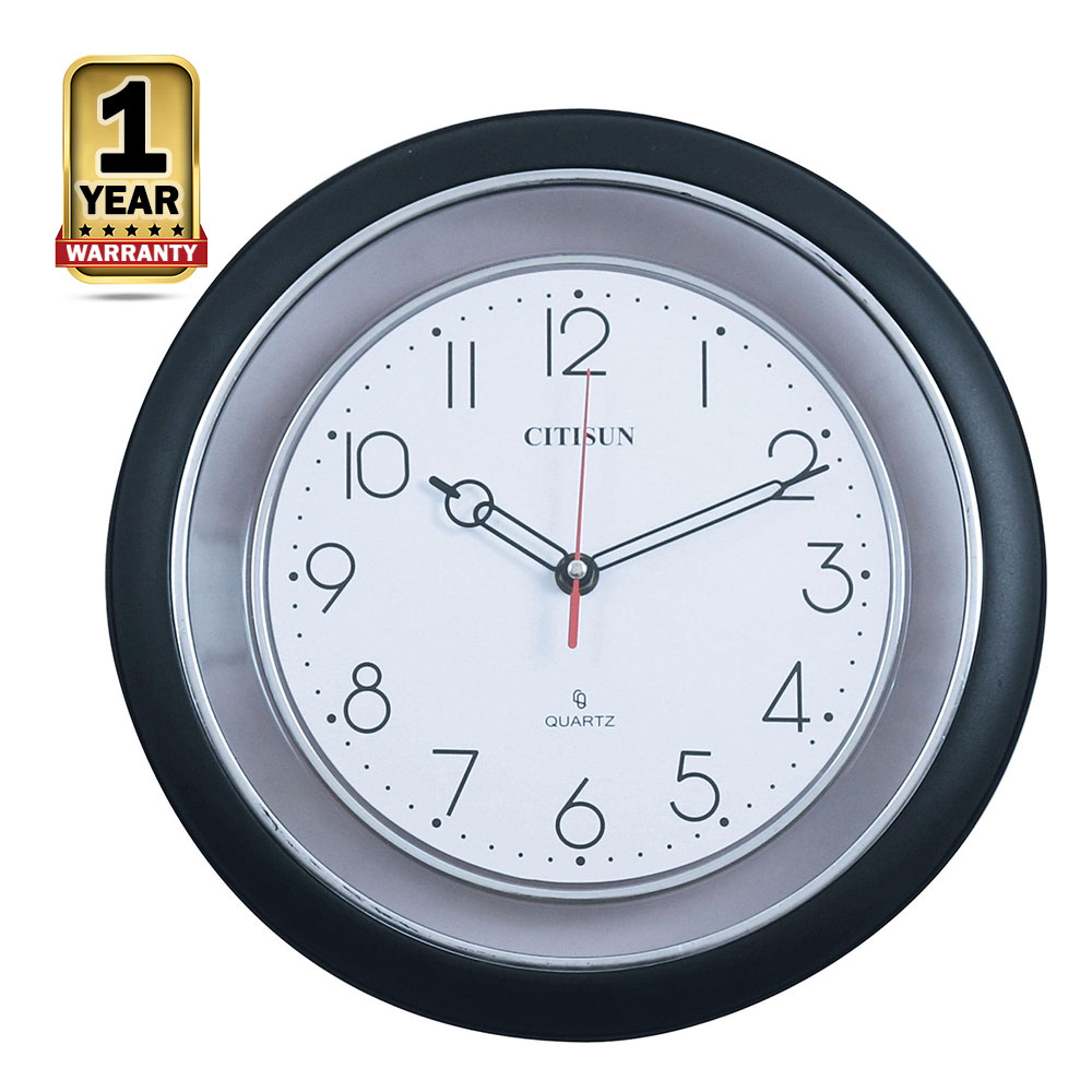Citisun Wall Clock Black and White Citisun 20N