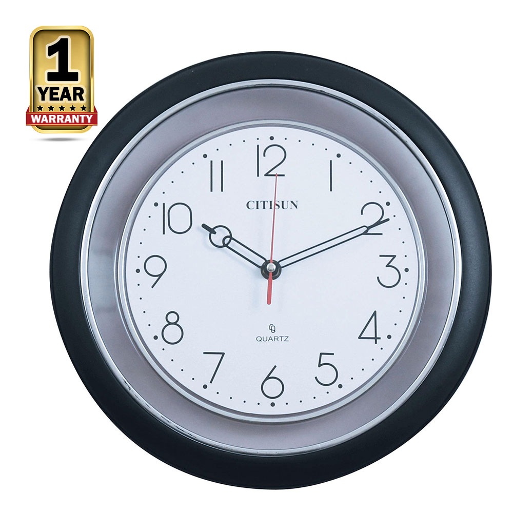 Citisun Wall Clock - Black and White - Citisun 20N