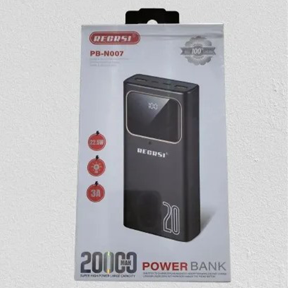 Recrsi PB-N007 Power Bank - 20000mah