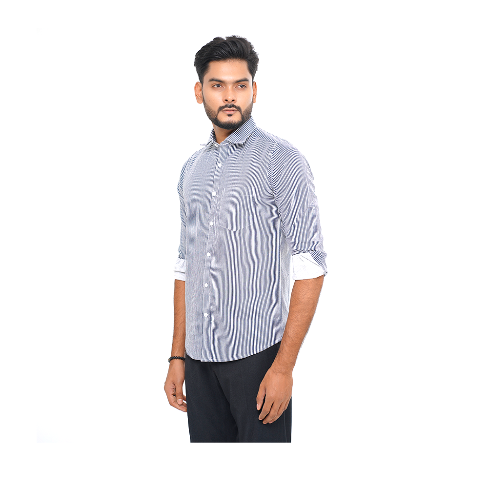 Cotton Slim Fit Formal Shirt For Men - SSF-73