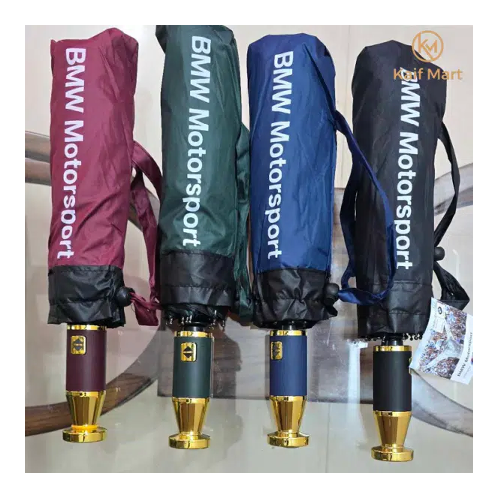 BMW Motorsport Big Size Umbrella - 12 Ribs - Multicolor