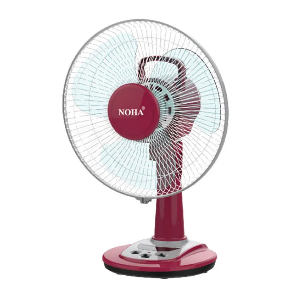 Noha 5203 Table Solar Fan - 12 Inch