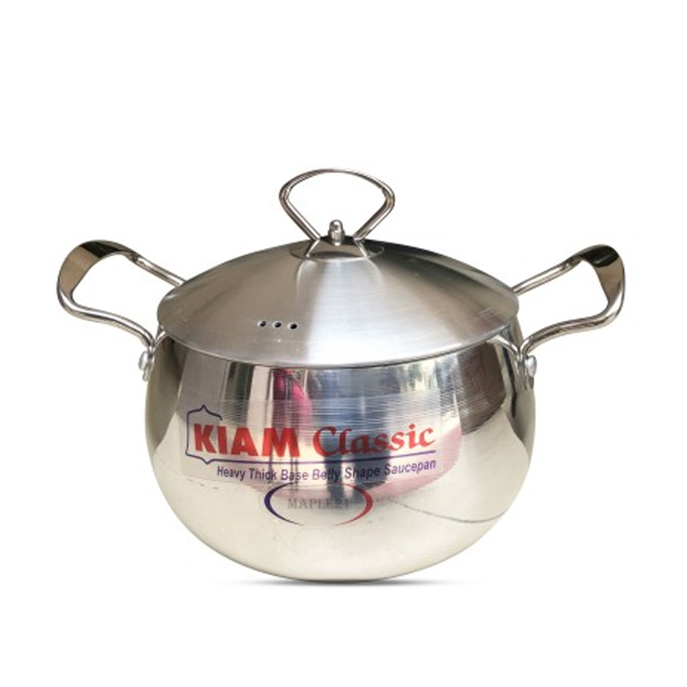 KIAM Belly Shape Classic Saucepan - 16 Cm