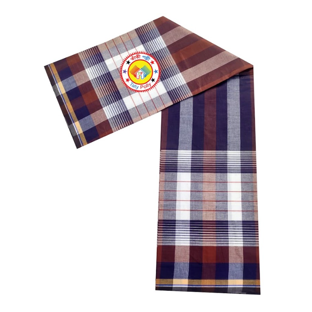 Taty Polly Cotton Lungi For Men - Multicolor - S.T-03