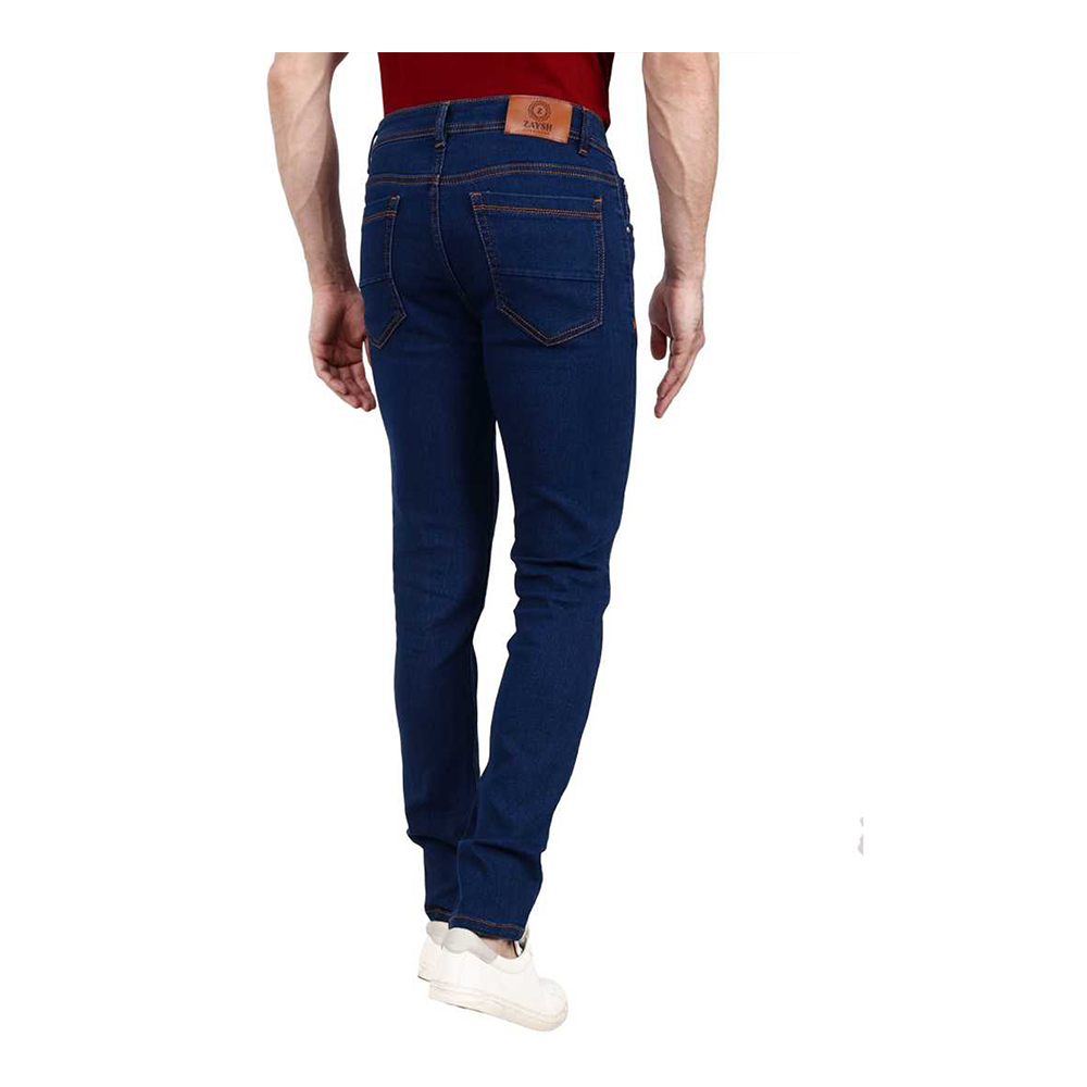 Knit Denim Jeans Pant for Men - Blue