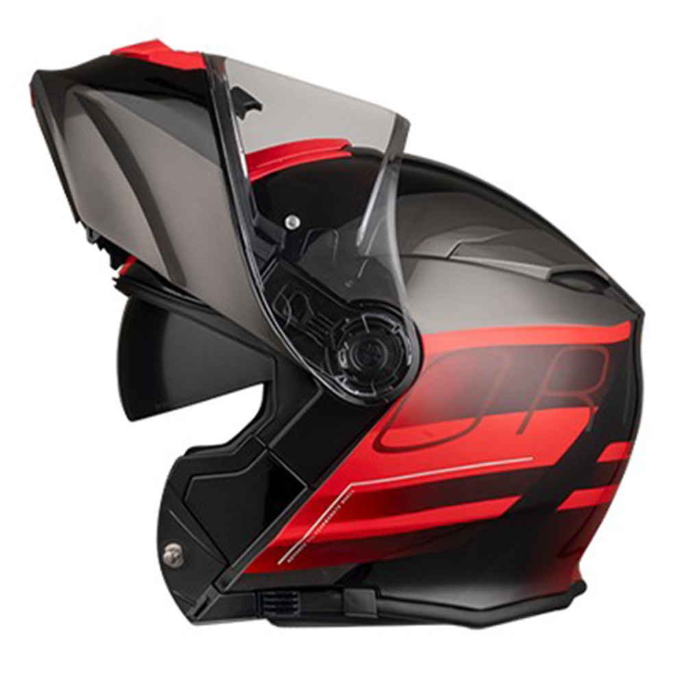 ORIGINE Delta Row Full Face Helmet - Gloss Red and Black