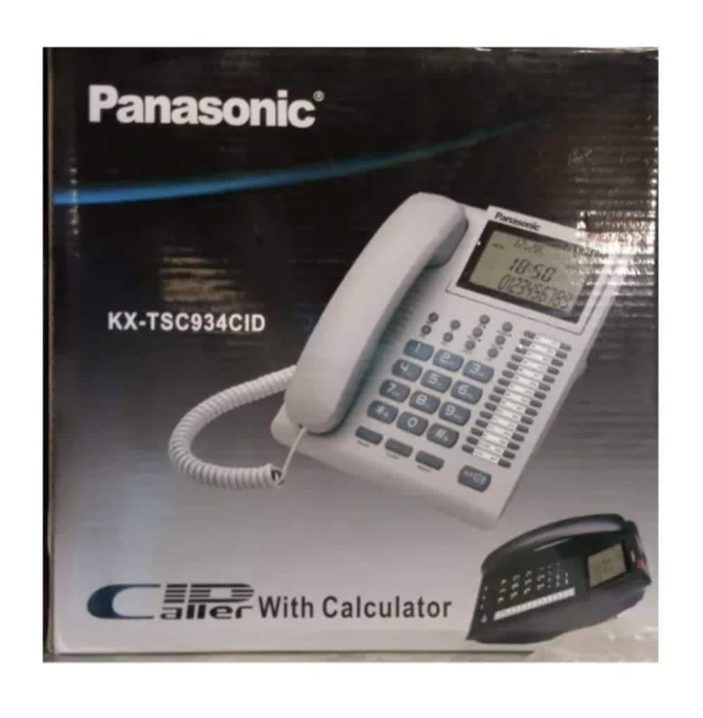 Panasonic KX‑TSC934CID Corded Phone with Caller ID