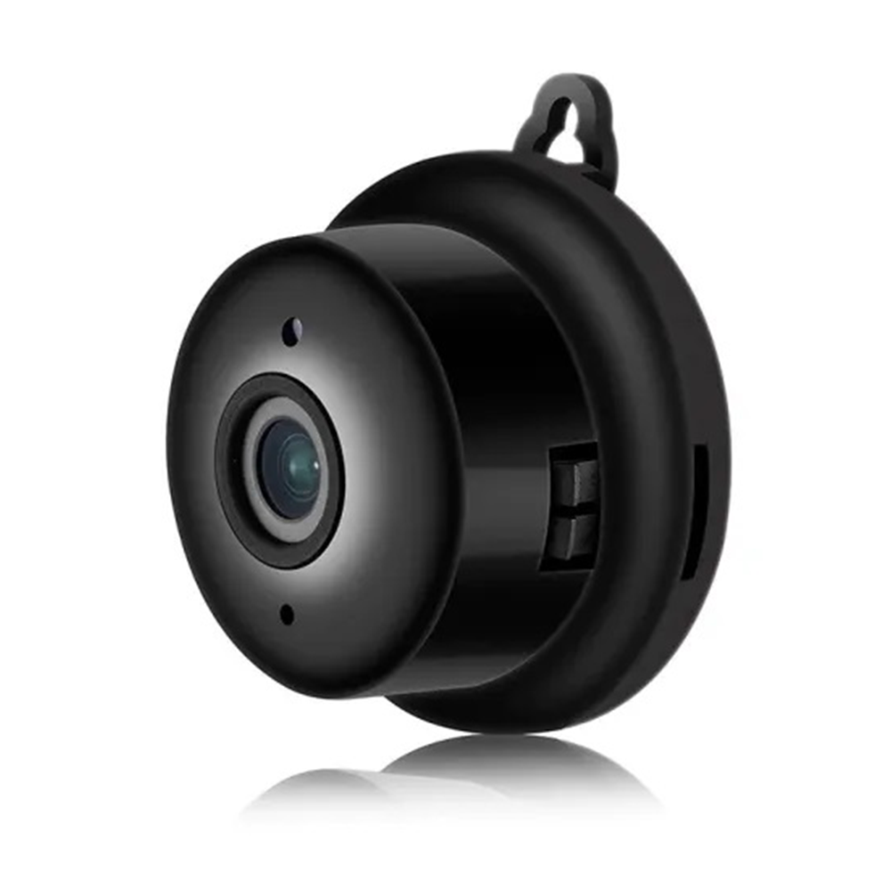 V380 Mini Night Vision Wifi Wireless IP Camera - Black