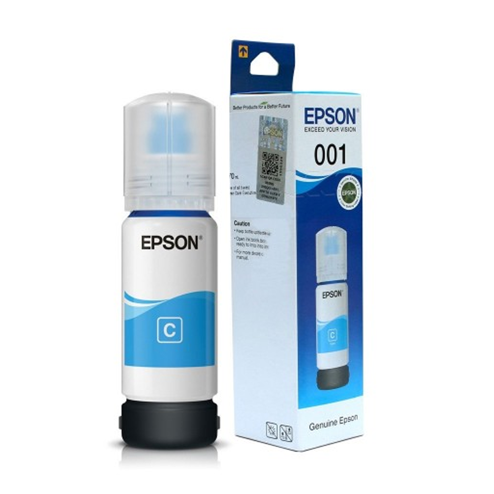 Epson 001 T03Y2 70ml Ink Bottle - Cyan