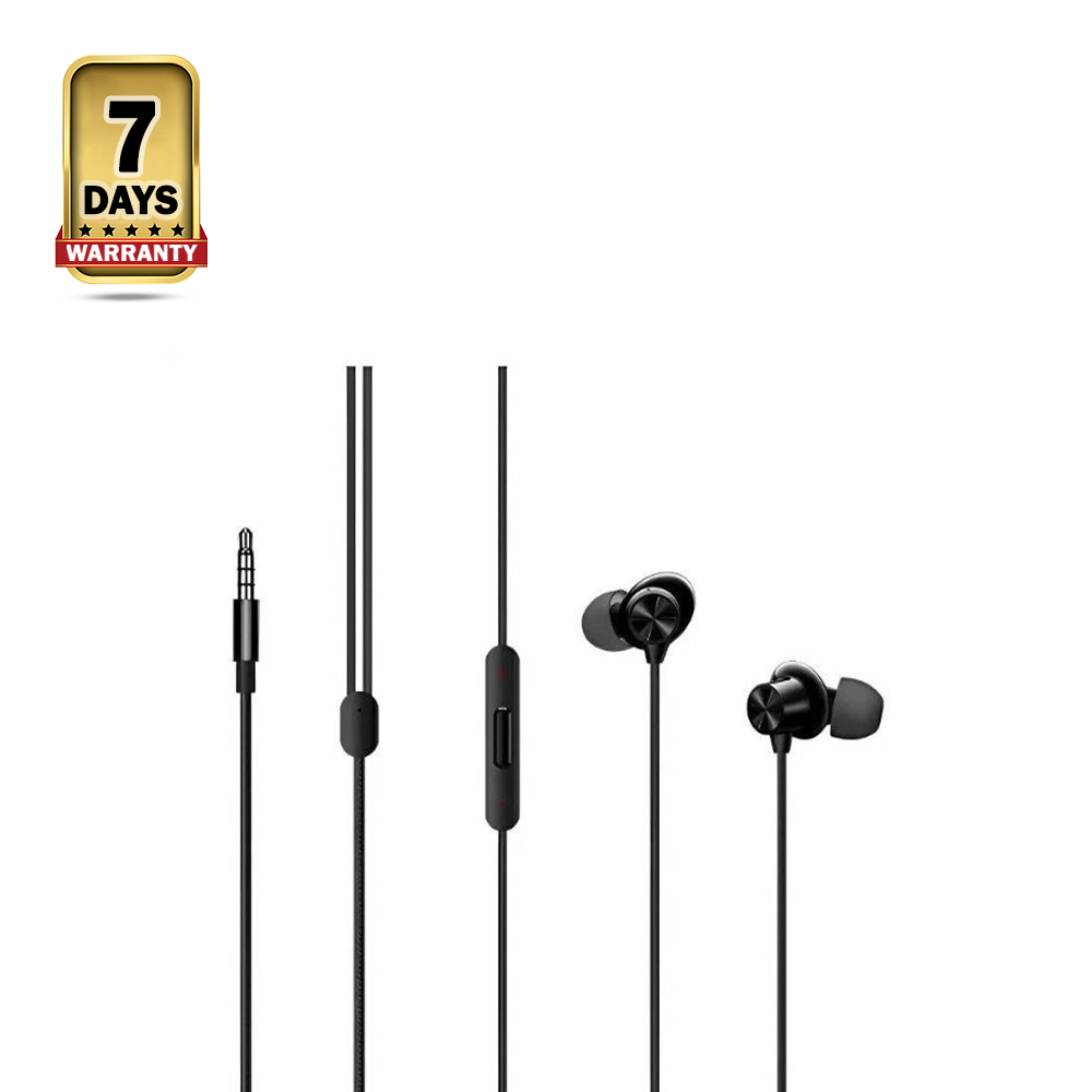 Oneplus Bullets 3 Wired Earphone - Black