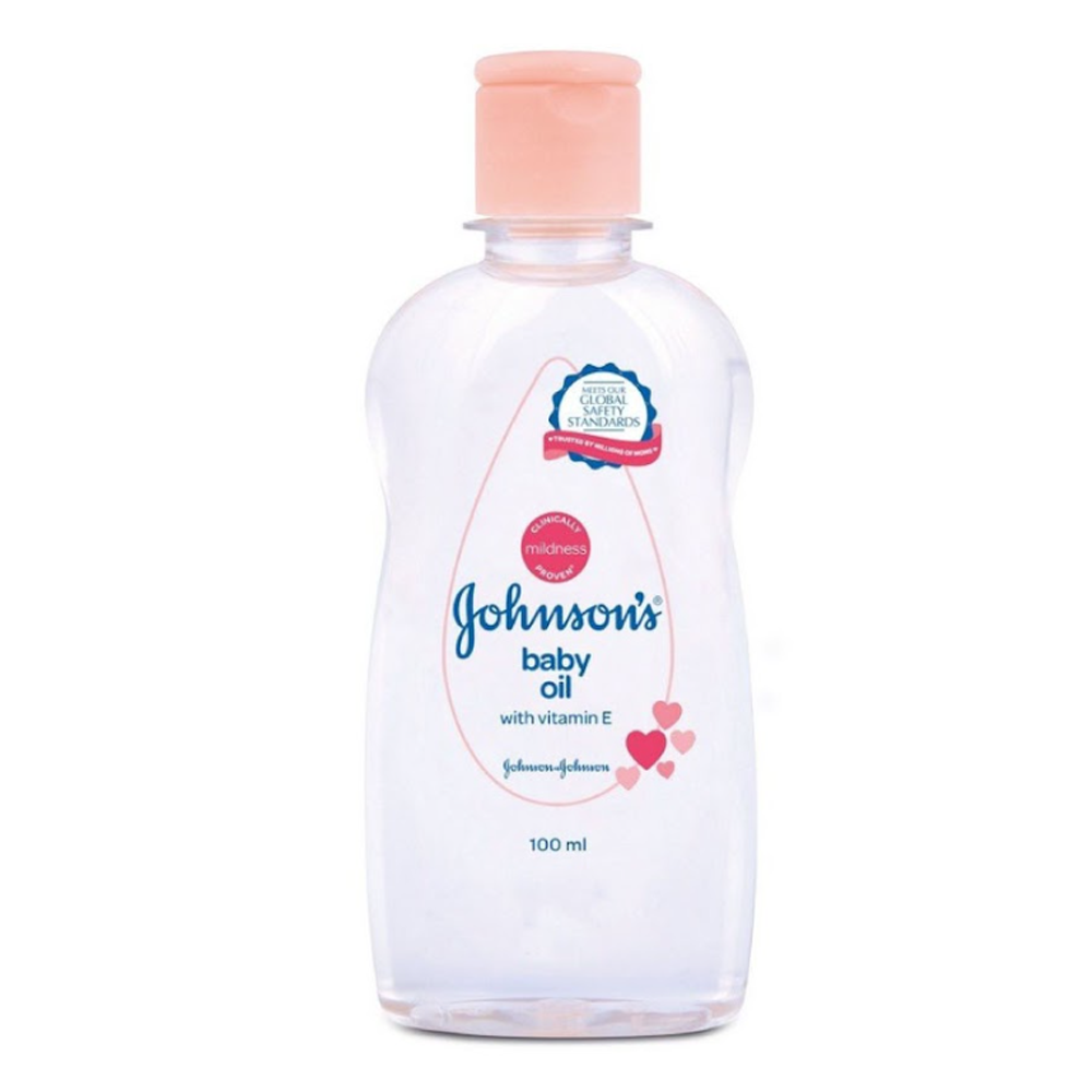 Johnsons Baby Oil with Vitamin E - 100ml - 19602932