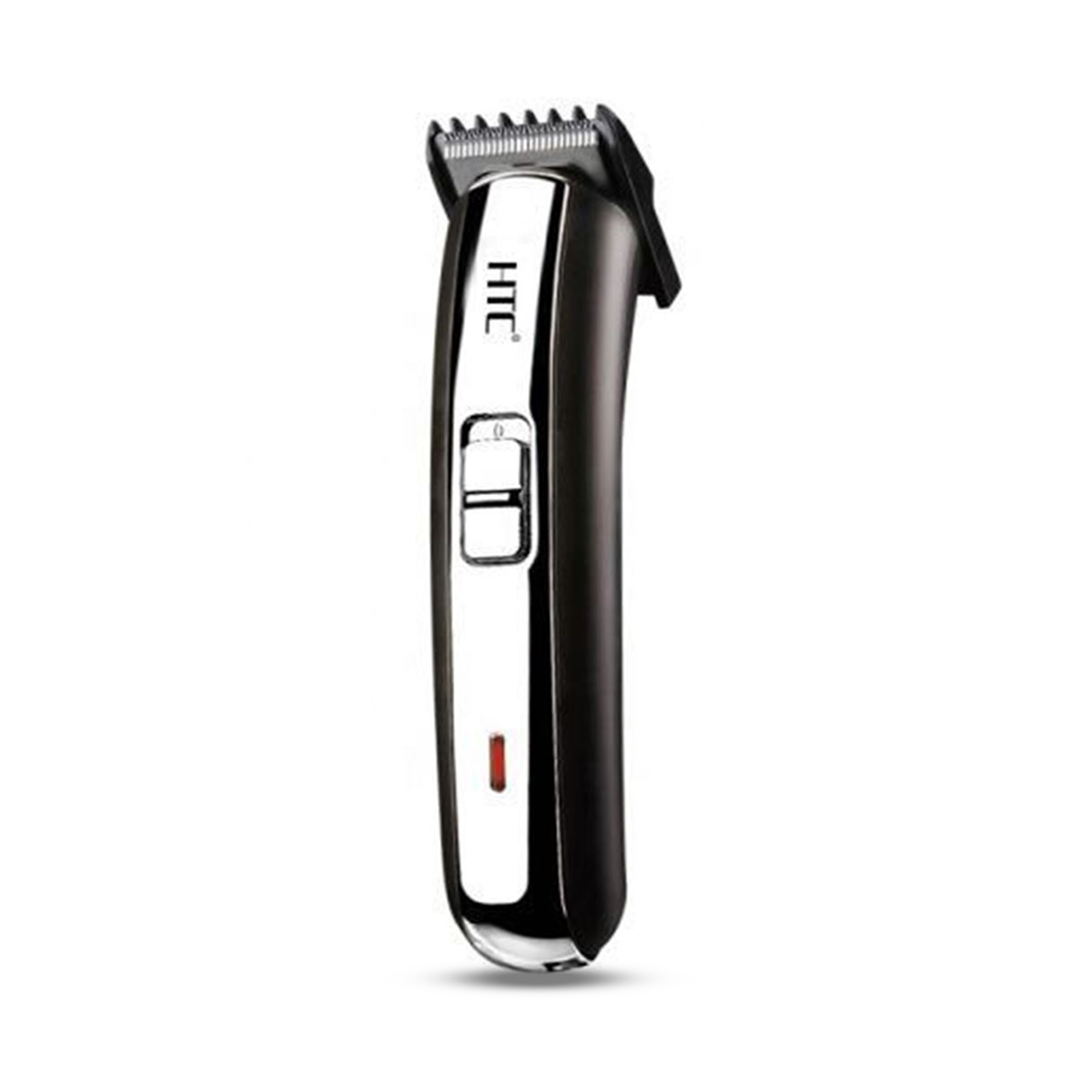 HTC AT-1102 Rechargeable Cordless Trimmer For Men - Black And White