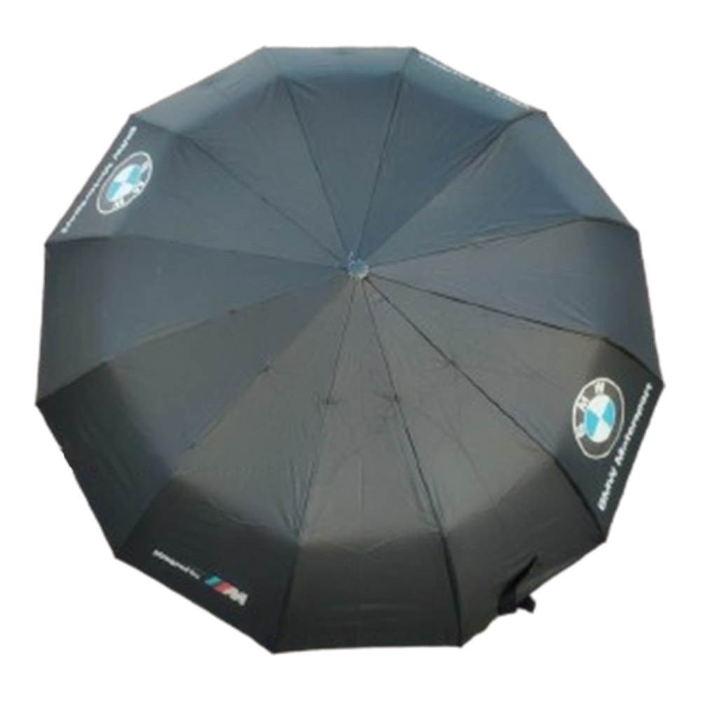 BMW 12 Sticks Auto Open and Close Umbrella - Black