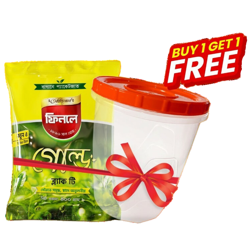 Buy 1 Finaly Gold Black Tea - 400gm Get 1 Pot Box Free