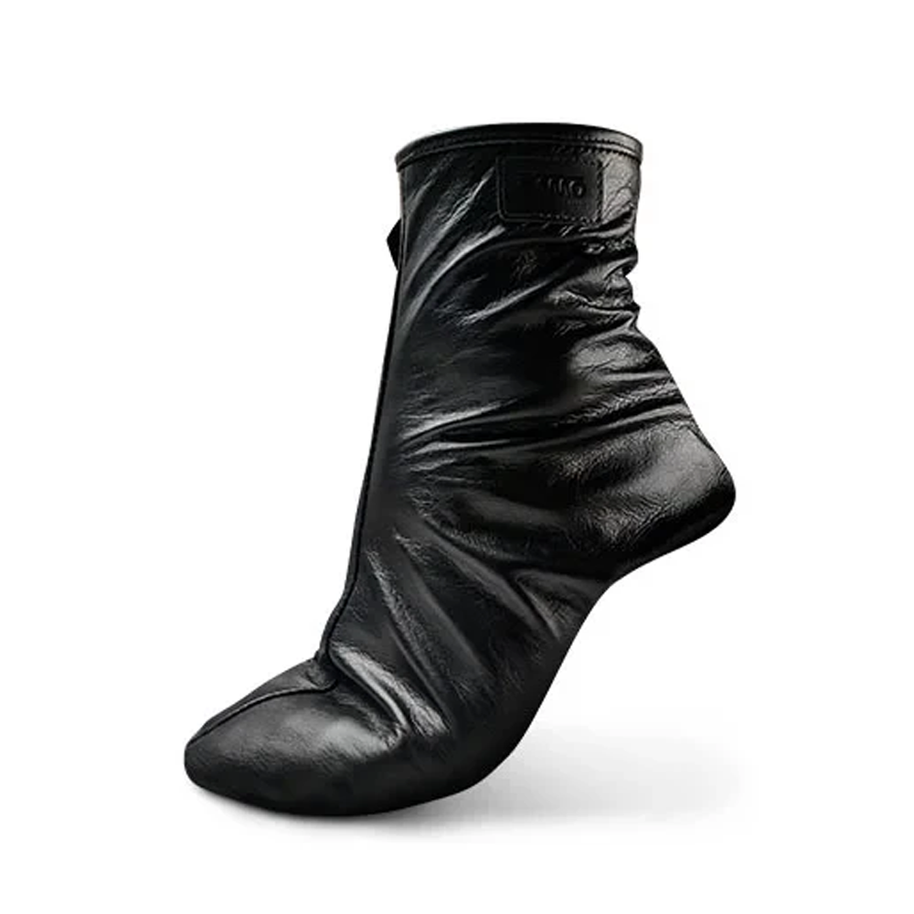 Leather Socks - FS -01 - Black