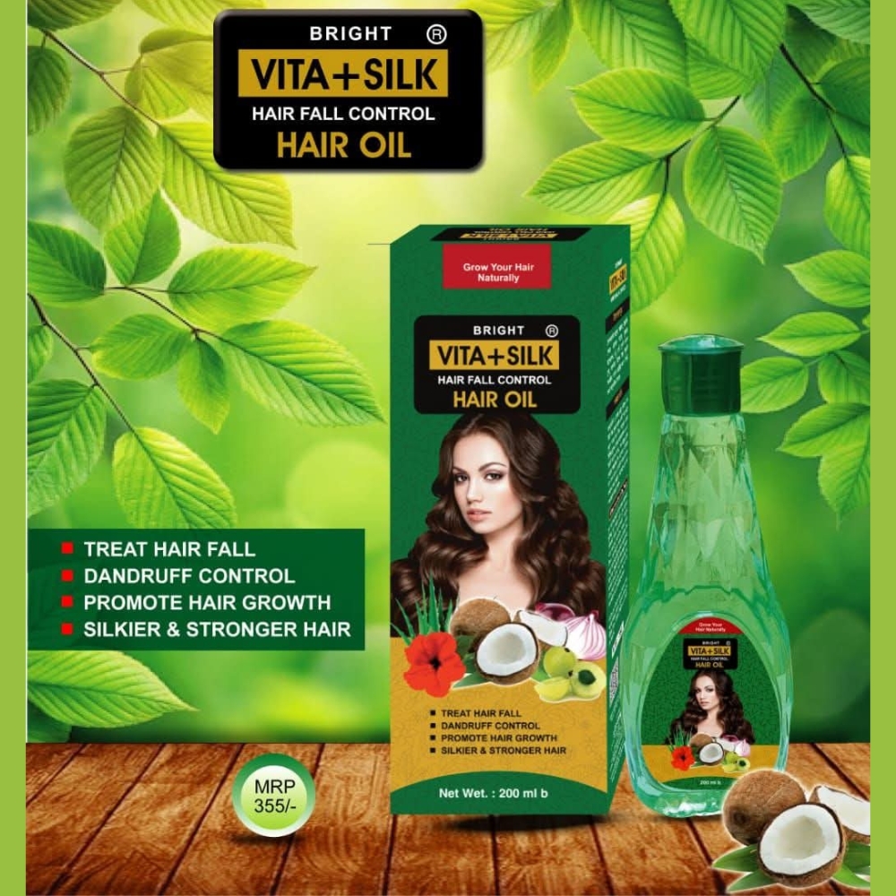 Vita Silk Hair Fall Control Hair Oil - 200ml