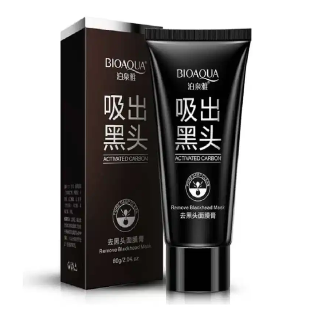 Bioaqua Activated Carbon Remove Blackhead Mask - 60gm