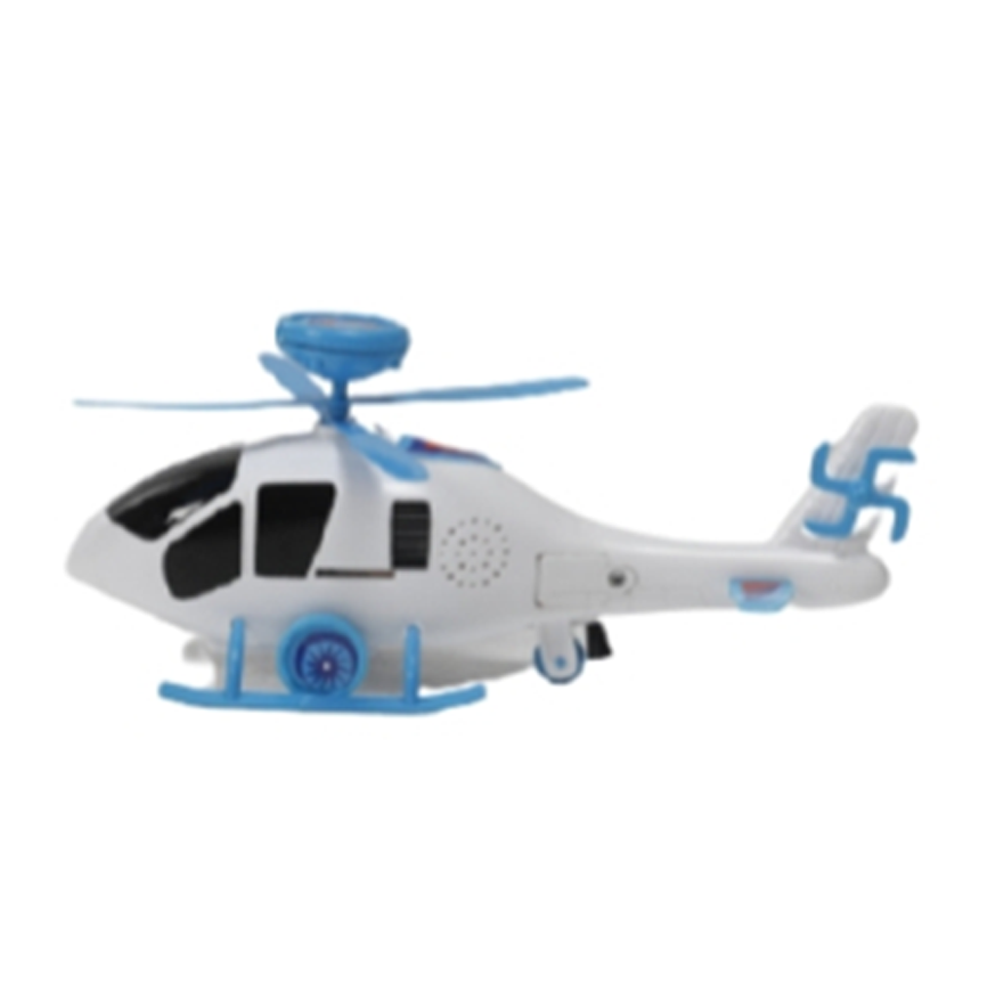 RFL Jim and Joly Fighter Helicopter Toy - White and Blue - 881771
