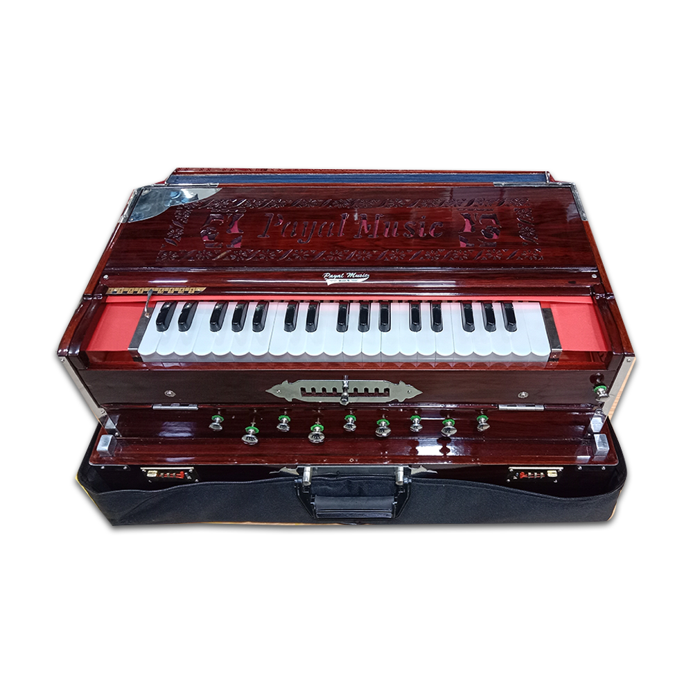 Payal Scale Changer Harmonium - Wooden