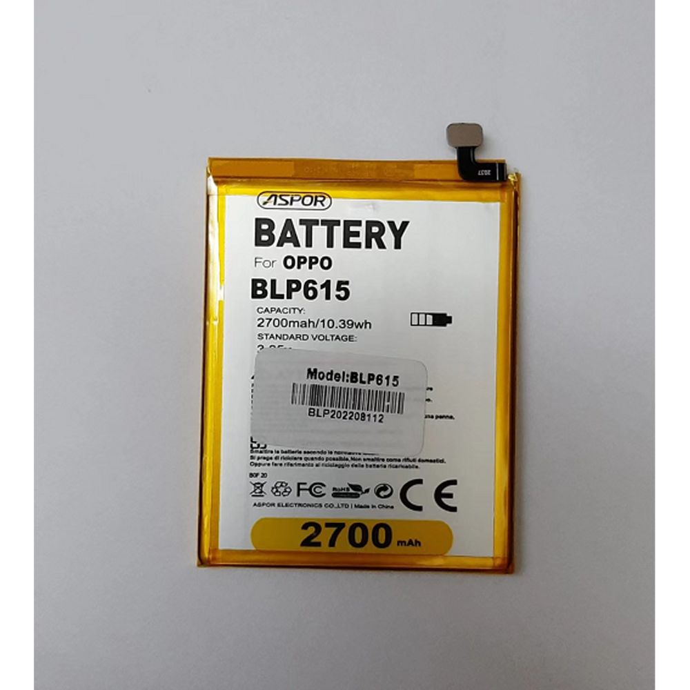 Aspor BLP-615 Li-ion 2700 mAh Mobile Battery - White