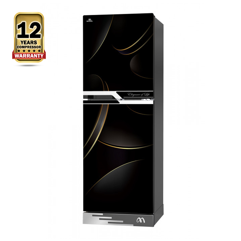 Marcel MFA-B4D-GDEH-XX Direct Cool Refrigerator - 244 Liter - Black