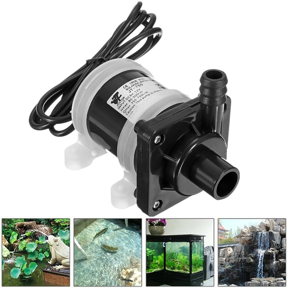 Mini Solar Submersible 12 Volt 8 Watt DC Water Pump 