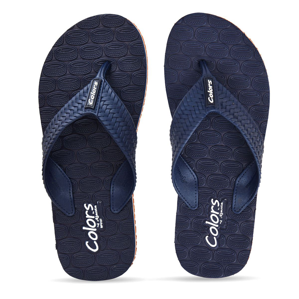 Ajanta Colors Synthetic Sandal For Men - Blue - EMB 211