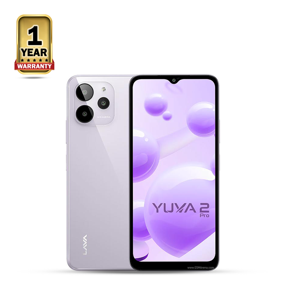 Lava Yuva 2 Pro Smartphone - 4GB RAM - 64GB ROM - 13MP Camera - 6.52 Inch Display