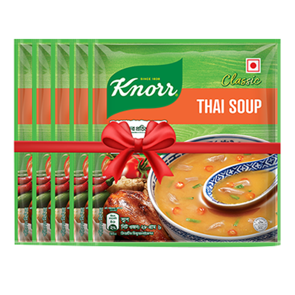 Pack of 5 Pcs Knorr Thai Soup - 28g