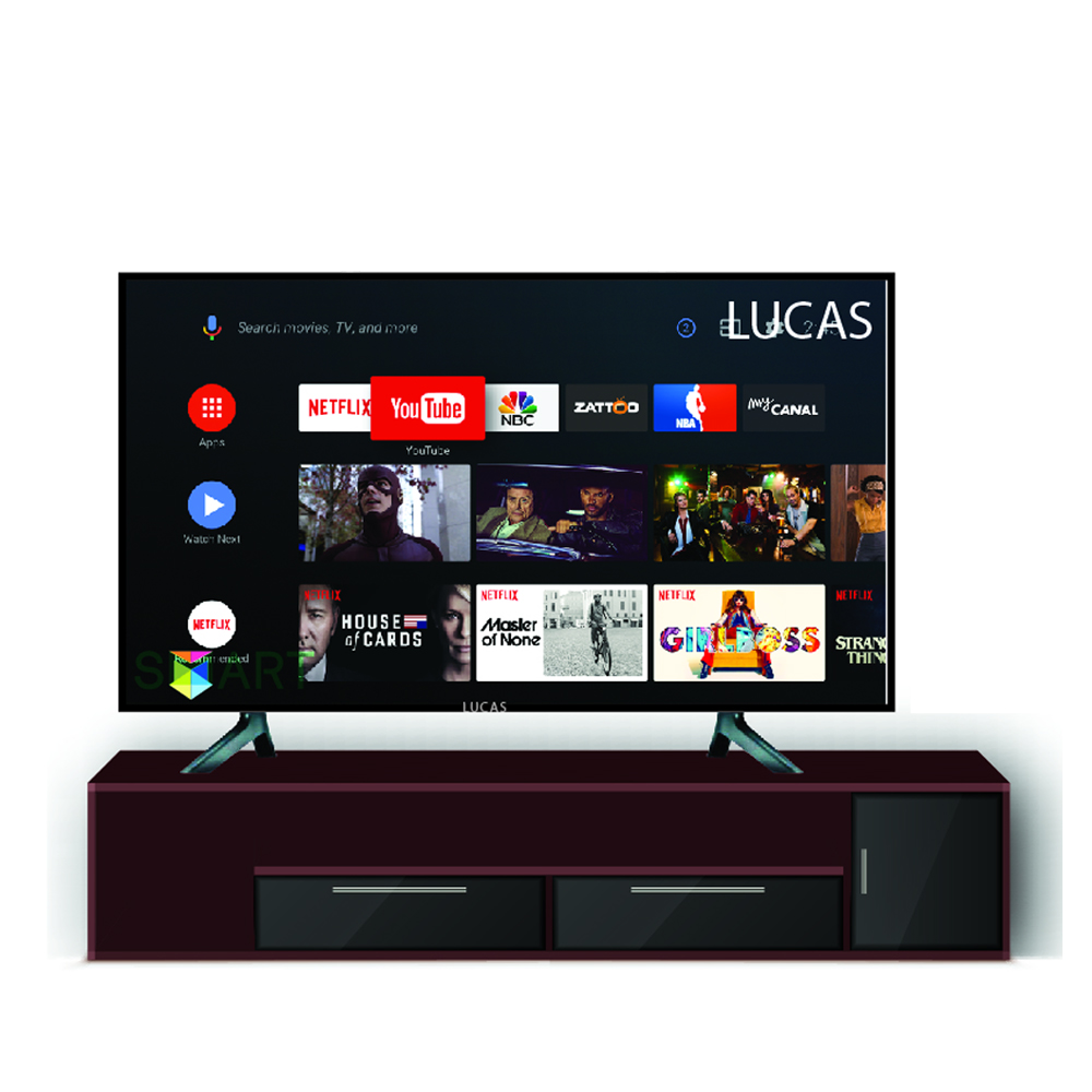 Lucas 43 Inch 4K Smart Android LED TV