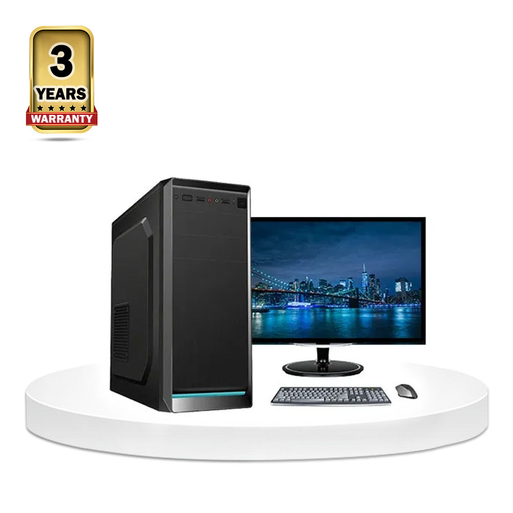 PC-304 Intel Core i3 3rd Generation - 120GB SSD - 4GB DDR3 Ram -  GP 2GB - 19" MONITOR - WINDOWS 10 64 BIT - PC - Black