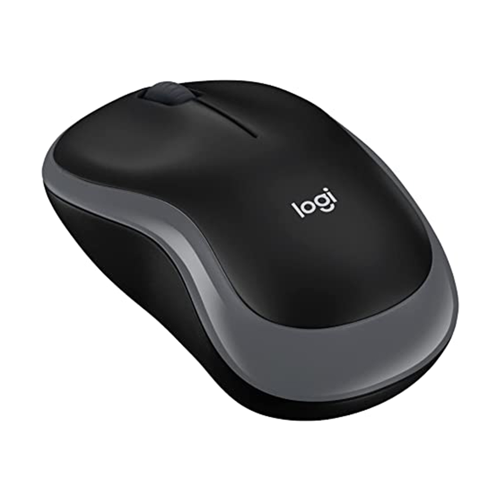 Logitech M185 Wireless Mouse  - Black