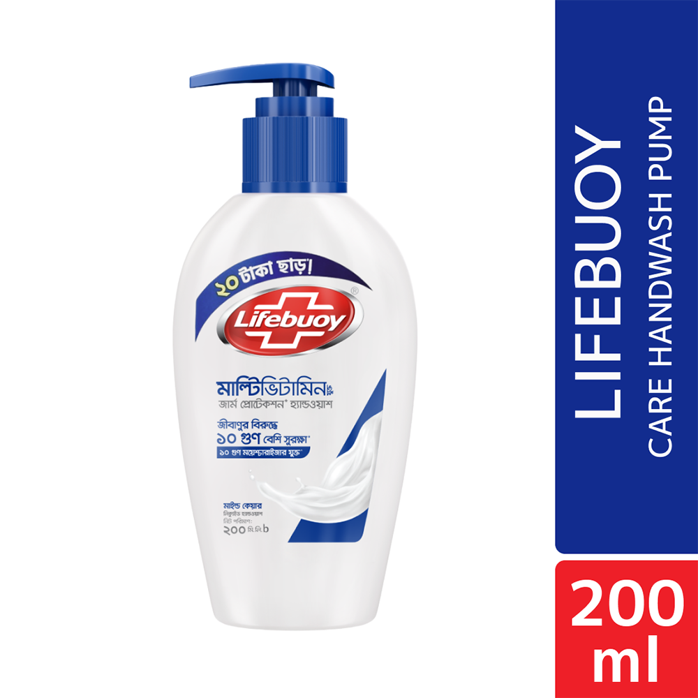 Lifebuoy Handwash Soap Care Pump - 200ml