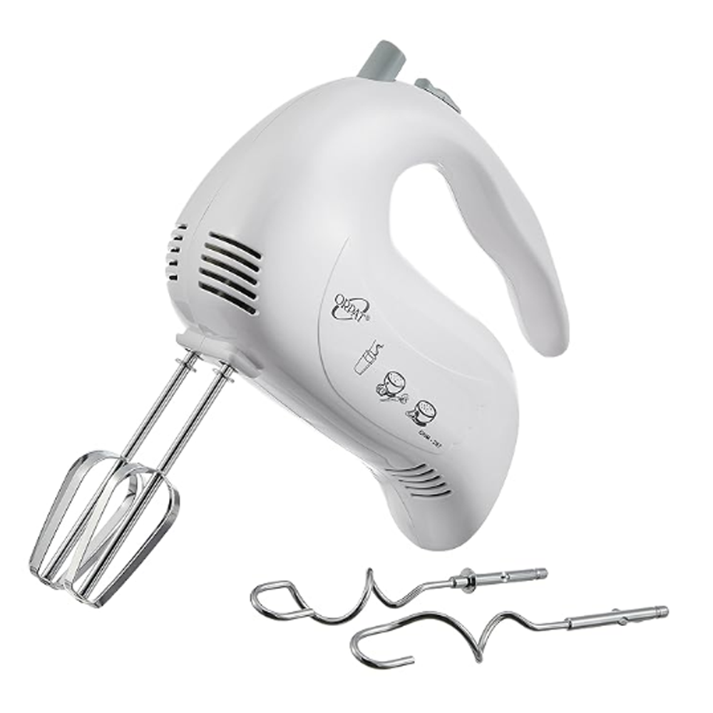 Orpat OHM-207 Hand Mixer - 150W - White