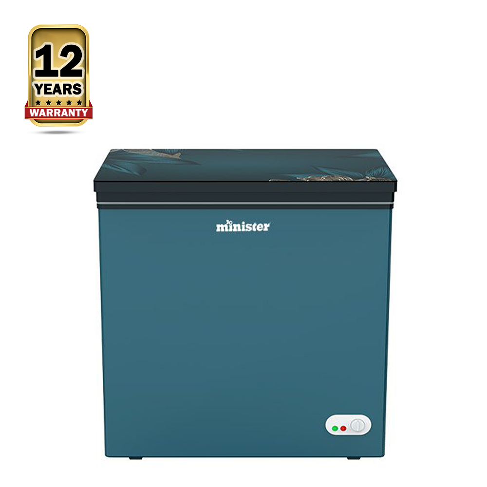 Minister M-170G Bold Flower Deep Freezer - 170 Litre