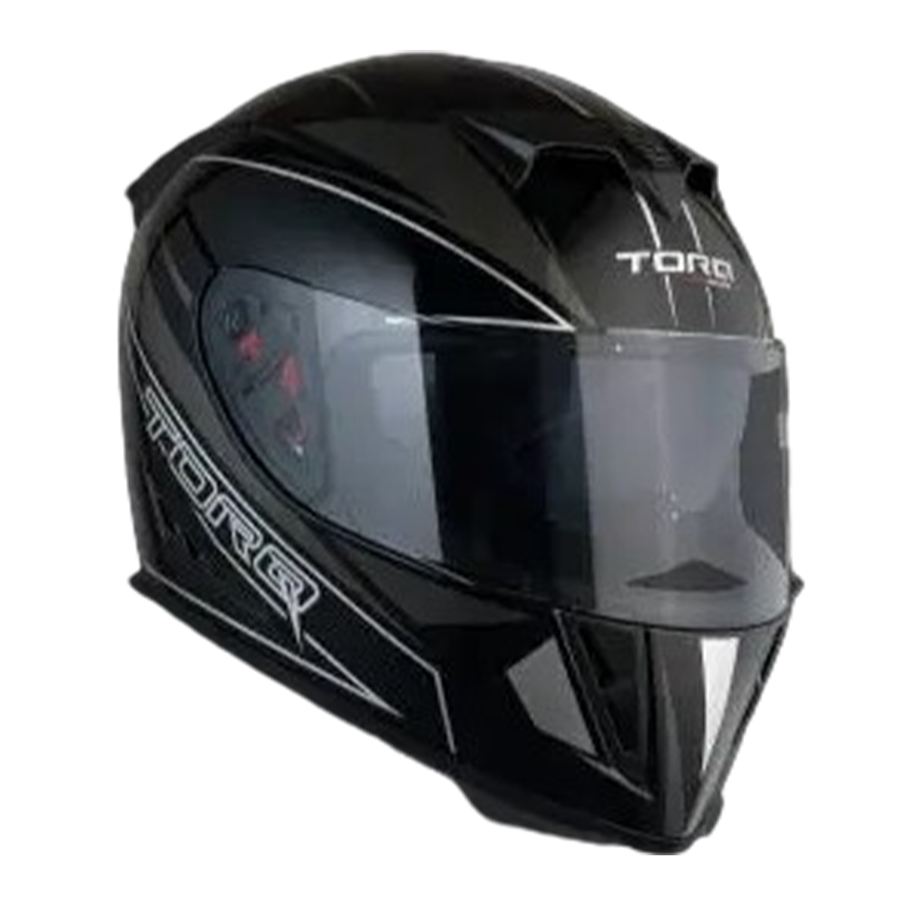 TORQ Reneger Full Face Bike Helmet - Black