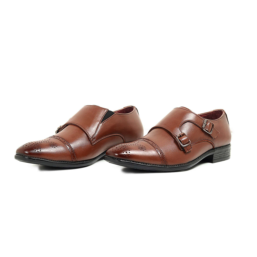 Zays Leather Formal Shoe For Men - SF40 - Brown