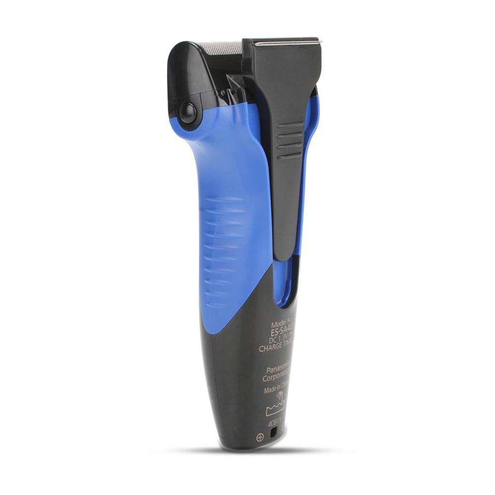 Panasonic ES-SA40 Cordless Washable Wet and Dry Beard Shaver For Men - Blue and Black