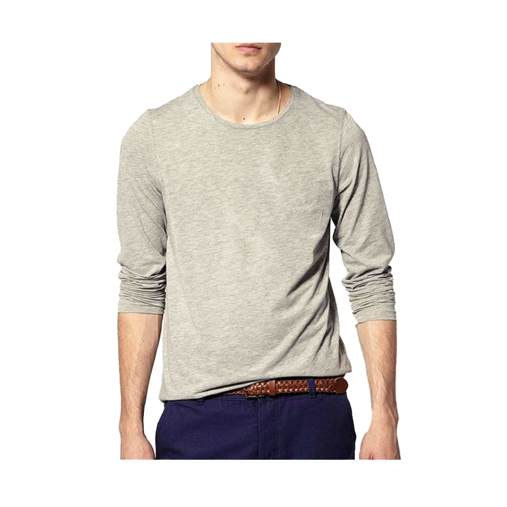 Cotton Casual Full Sleeve T-Shirt For Men - F-12