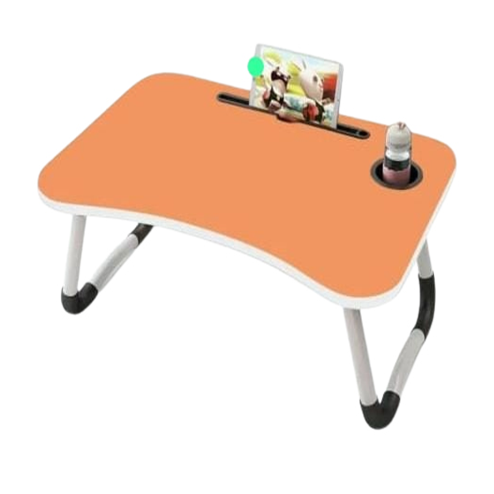 Portable Folding Laptop Table - Orange - LT-07
