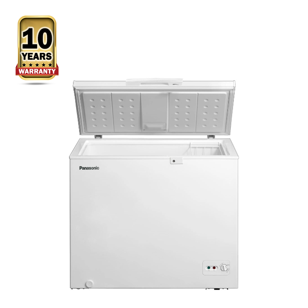 Panasonic SCR-CH200H7B Chest Freezer - 198 Liters - White