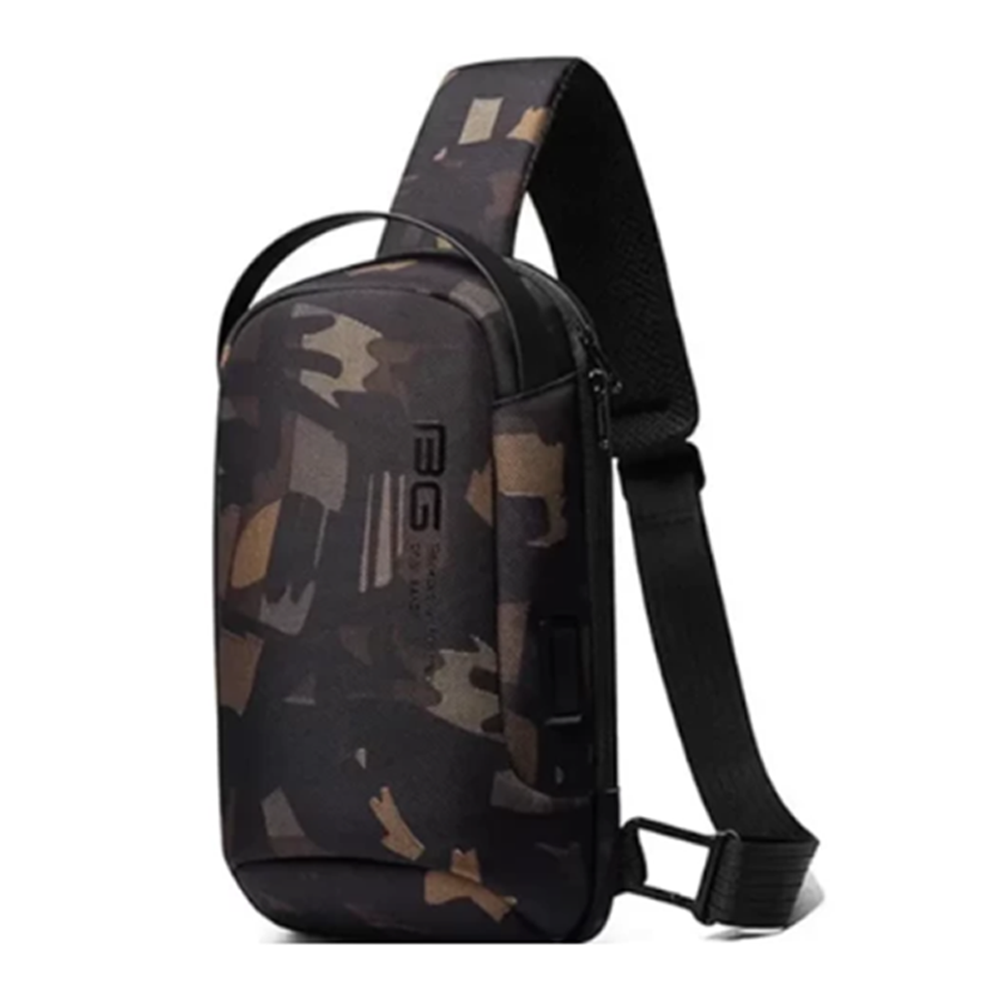 Bange Oxford Polyester Multifunction Crossbody Sling Bag Camo 7221