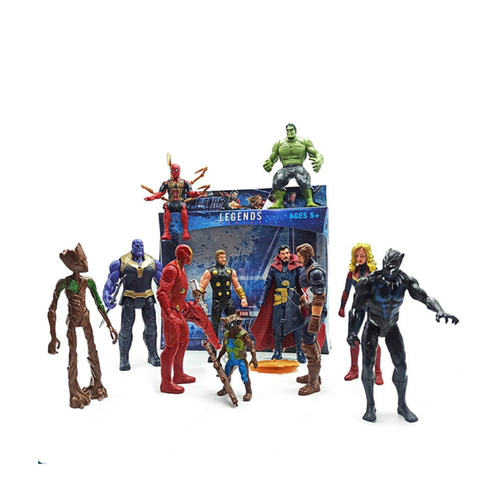 Avengers Action Figure - 11Pcs - 214633698