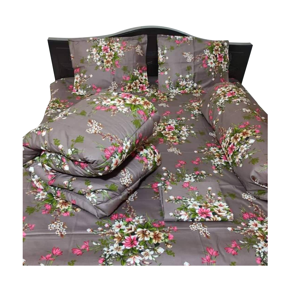 Fashionable Twill Comforter Set Five In One - CFS-44 - Multicolor