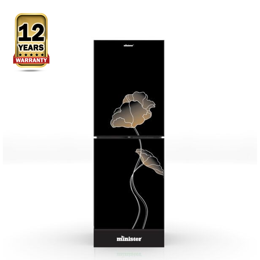 Minister M-254 Refrigerator - 254 Liter - Black Lotus