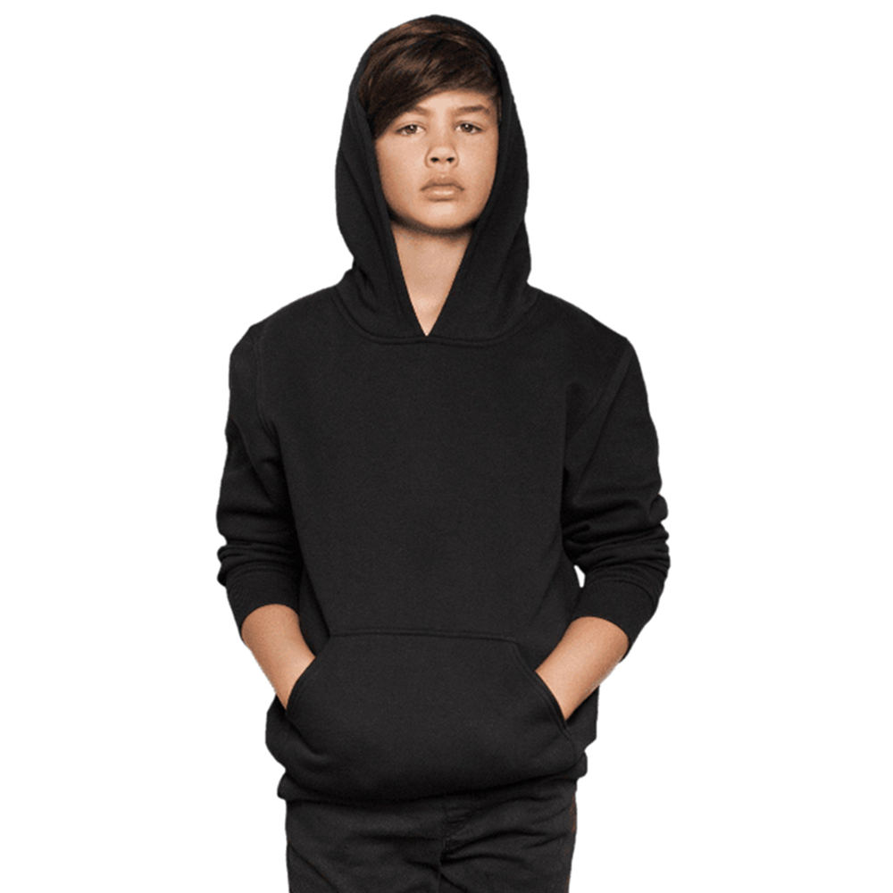 Cotton Fleece Full Sleeve Hoodie For Women - Black - HF-15