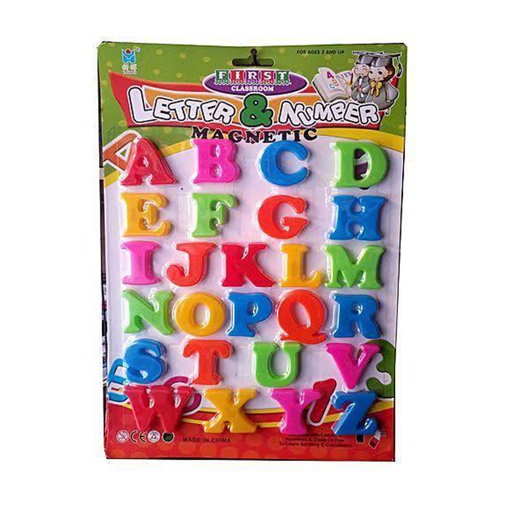Magnetic Capital Letters A to Z For Kids 2 inch - SA000CRFT005