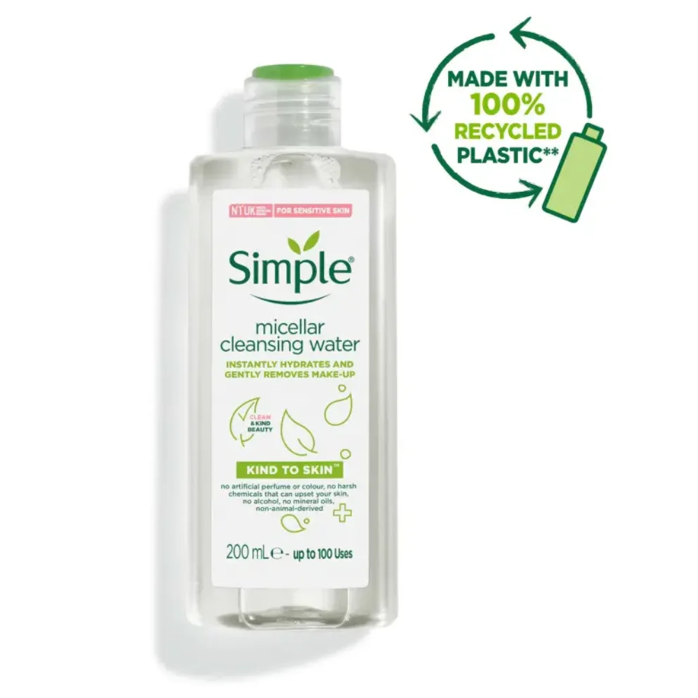 Simple Kind To Skin Micellar Cleansing Water -  200ml - LB001