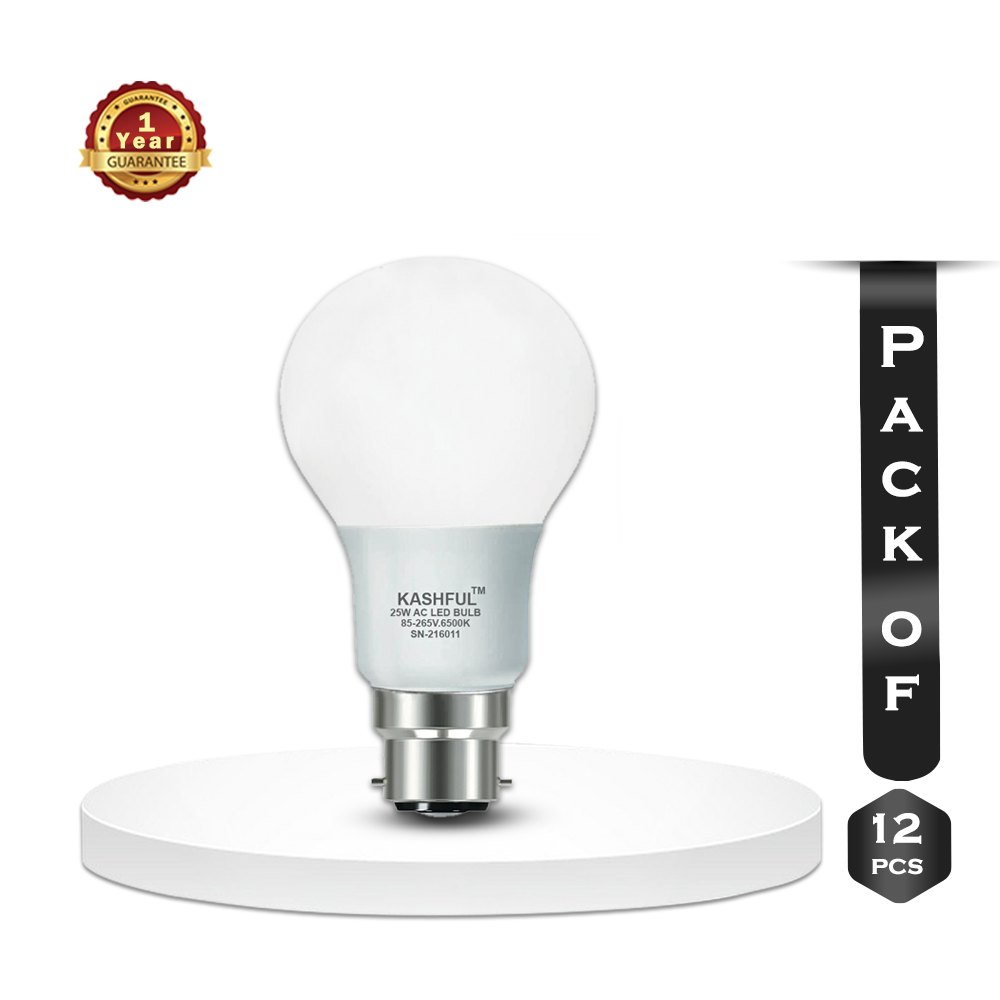 Pack of 12 KASHFUL LED Light - 25w - White